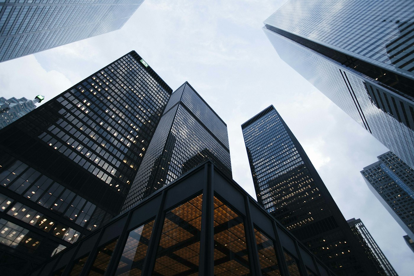 Editorial photograph of global business